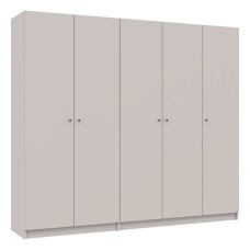 Комплект шаф для одягу Doros Промо (2 шт.) 225х48х204 см Кашемір (DRS-011212)