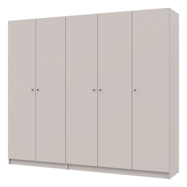 Комплект шаф для одягу Doros Промо (2 шт.) 225х48х204 см Кашемір (DRS-011212)