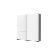 Шафа-купе двохдверна Doros G-Caiser 220х60х240 см Графіт/Білий (DRS-011001)