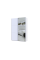 Шафа-купе двохдверна Doros G-Caiser 160х60х240 см Білий/Дзеркало (DRS-011011)