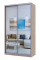 Шкаф-купе двухдверный Doros Сити 24 140х60х240 см Дуб сонома/2 Зеркала (DRS-011051)