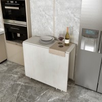 Стіл на кухню Doros Торонто 180х89х80 см Біле дерево (DRS-011392)