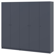 Комплект шаф для одягу Doros Промо (2 шт.) 225х48х204 см Графіт (DRS-011213)