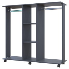 Гардеробна стійка Doros Д3 130х40,6х121 см Графіт (DRS-011424)
