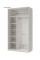 Шкаф-купе двухдверный Doros Сити Лайт 120х60х225 см Белое дерево (DRS-011073)