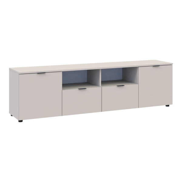 Тумба під ТВ Doros Рон 4 180х38х50 см Кашемір (DRS-011455)