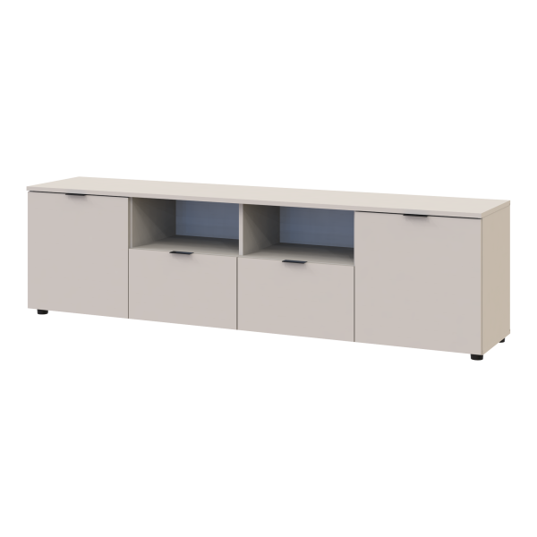 Тумба під ТВ Doros Рон 4 180х38х50 см Кашемір (DRS-011455)