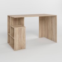 Cтол письменный с полками М-ЗОН Джеко 1200/3 Сонома (MZN-031023)