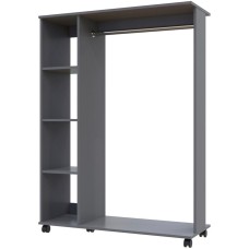 Гардеробна стійка Doros Д1 100х41,6х129,4 см Графіт (DRS-011416)