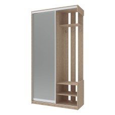 Передпокій з дзеркалом Doros City One Door 110х45х210 см Дуб cонома (DRS-011306)