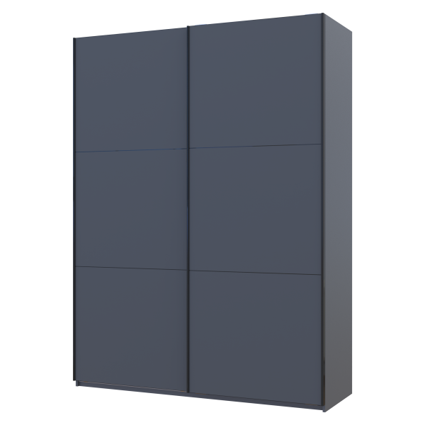 Шафа-купе двохдверна Doros G-Caiser 160х60х240 см Графіт (DRS-011035)