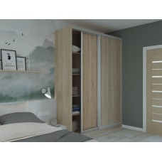 Шкаф-купе двухдверный Doros Сити 24 180х60х240 см Дуб сонома (DRS-011055)