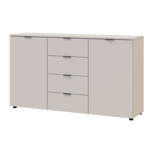 Комод у спальню Doros Рон 5 140х38х81 см Кашемір (DRS-011456)