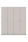 Комплект шаф для одягу з полицями Doros Промо (2 шт.) 180х48х204 см Кашемір (DRS-011466)