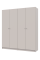 Комплект шаф для одягу з полицями Doros Промо (2 шт.) 180х48х204 см Кашемір (DRS-011466)