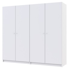 Комплект шаф для одягу Doros Промо (2 шт.) 180х48х204 см Білий (DRS-011207)