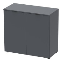 Комод у вітальню Doros Рон 3 80х38х81 см Графіт (DRS-011297)