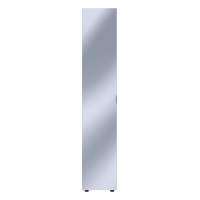 Шкаф-пенал с зеркалом Doros Гелар 39х49,5х203,4 см Кашемир (DRS-011257)