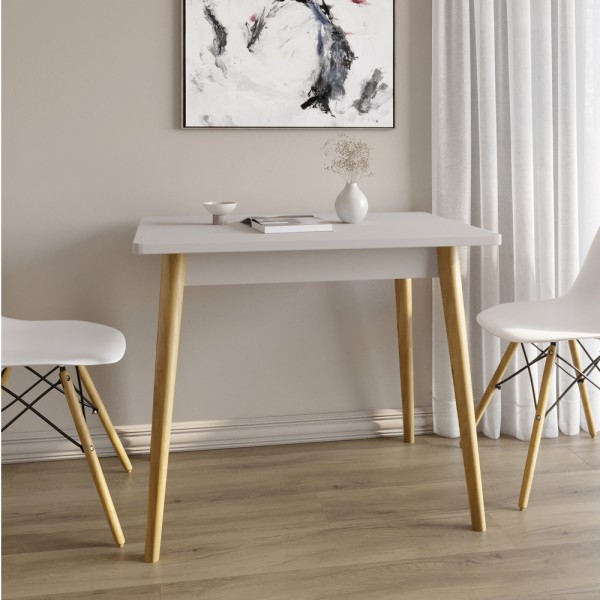 Обідній стіл LION Маямі-2 дерев'яні ніжки Кашемір (LION-041185)