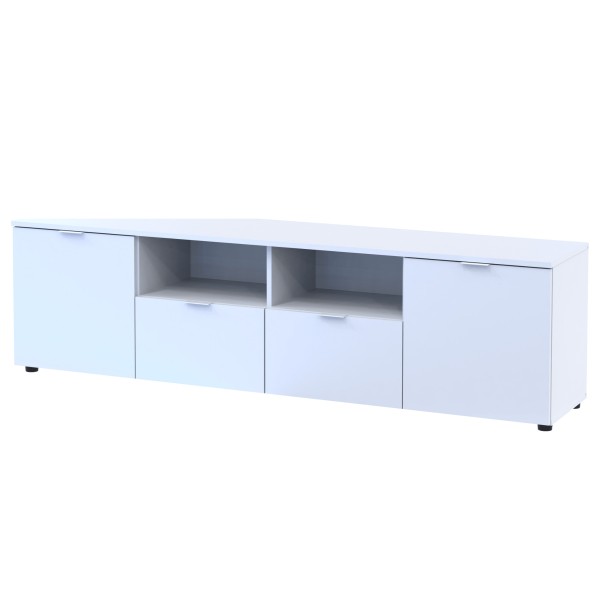 Тумба під ТВ Doros Рон 4 180х38х50 см Білий (DRS-011298)