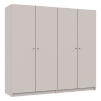 Комплект шаф для одягу Doros Промо (2 шт.) 180х48х204 см Кашемір (DRS-011208)