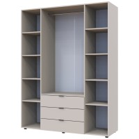 Шафа розпашна для одягу Doros Гелар 155х49,5х203,4 см Кашемір (DRS-011168)
