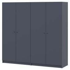 Комплект шаф для одягу Doros Промо (2 шт.) 180х48х204 см Графіт (DRS-011209)