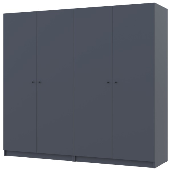Комплект шаф для одягу Doros Промо (2 шт.) 180х48х204 см Графіт (DRS-011209)