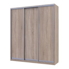 Шкаф-купе трехдверный Doros Сити 24 208х60х240 см Дуб сонома (DRS-011058)