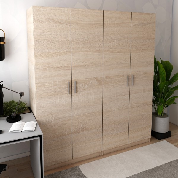 Комплект шаф для одягу Doros Промо (2 шт.) 180х48х204 см Дуб сонома (DRS-011210)