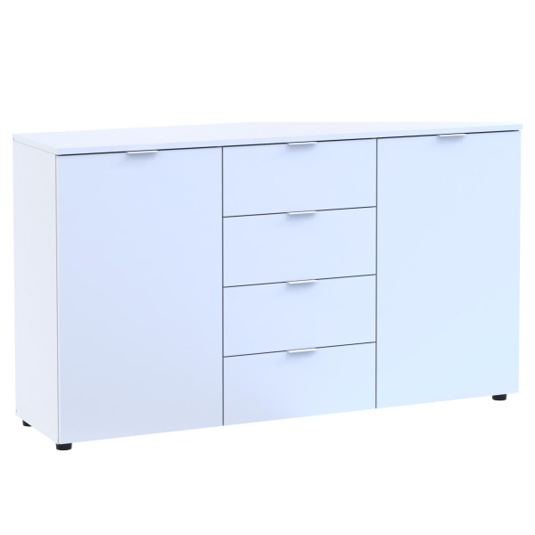 Комод у спальню Doros Рон 5 140х38х81 см Білий (DRS-011300)