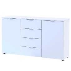 Комод у спальню Doros Рон 5 140х38х81 см Білий (DRS-011300)