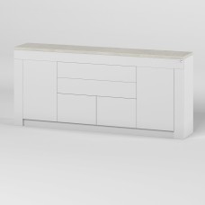 Великий комод LION Ларрі-2 Нiмфея альба/Бетон Style (LION-041059)