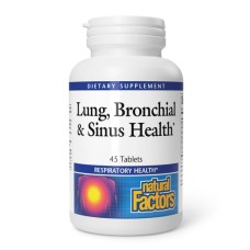 Lung, Bronchial & Sinus Health - 45 tabs Natural Factors