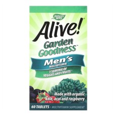 Alive Organic Garden Goodness Men - 60 tabs Nature's Way