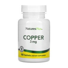 Copper 3 mg - 90 tabs Nature's Plus