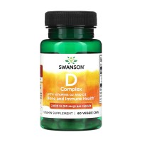 D Complex D2 abd D3 2000iu(50mcg) - 60caps
