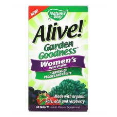 Alive Organic Garden Goodness Women - 60 tabs Nature's Way