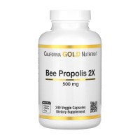 Bee Propolis 2X 500mg - 240 caps (Пошкоджена банка)