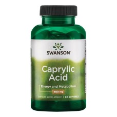 Caprylic Acid 600mg - 60 soft Swanson