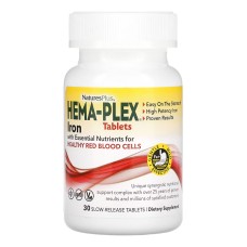 Hema-Plex - 30 tabs Nature's Plus