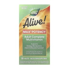 Max3 (No-Iron) - 90 tabs Nature's Way