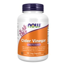 Cider Vinegar - 180 vcaps Now Foods