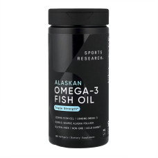 Omega-3 Fish Oil Alaska 1250mg - 180 softgels