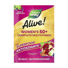 Women's 50+ Complete Multivitamin - 50 tabs