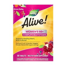 Women's 50+ Complete Multivitamin - 50 tabs Nature's Way