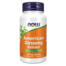 American Ginseng 500mg - 100 vcaps Now Foods