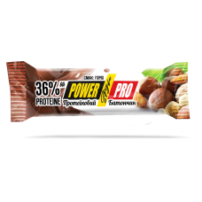 Protein Bar Nutella 32% - 60g Nut Without sugar (Поштучно) Power Pro