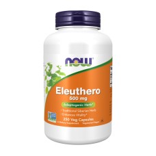 Eleuthero 500mg - 250 vcaps Now Foods