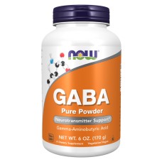 Gaba Pure Powder - 170g Now Foods